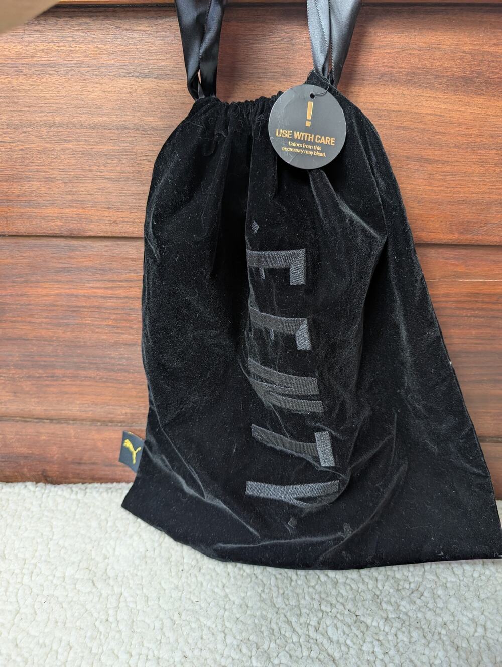 Fenty Puma  Black Dust Bag